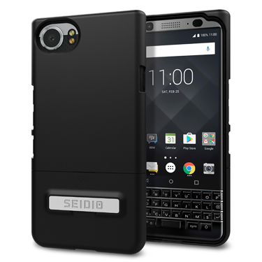 Seidio Surface with Kickstand for BlackBerry KEYOne (Black /Black)